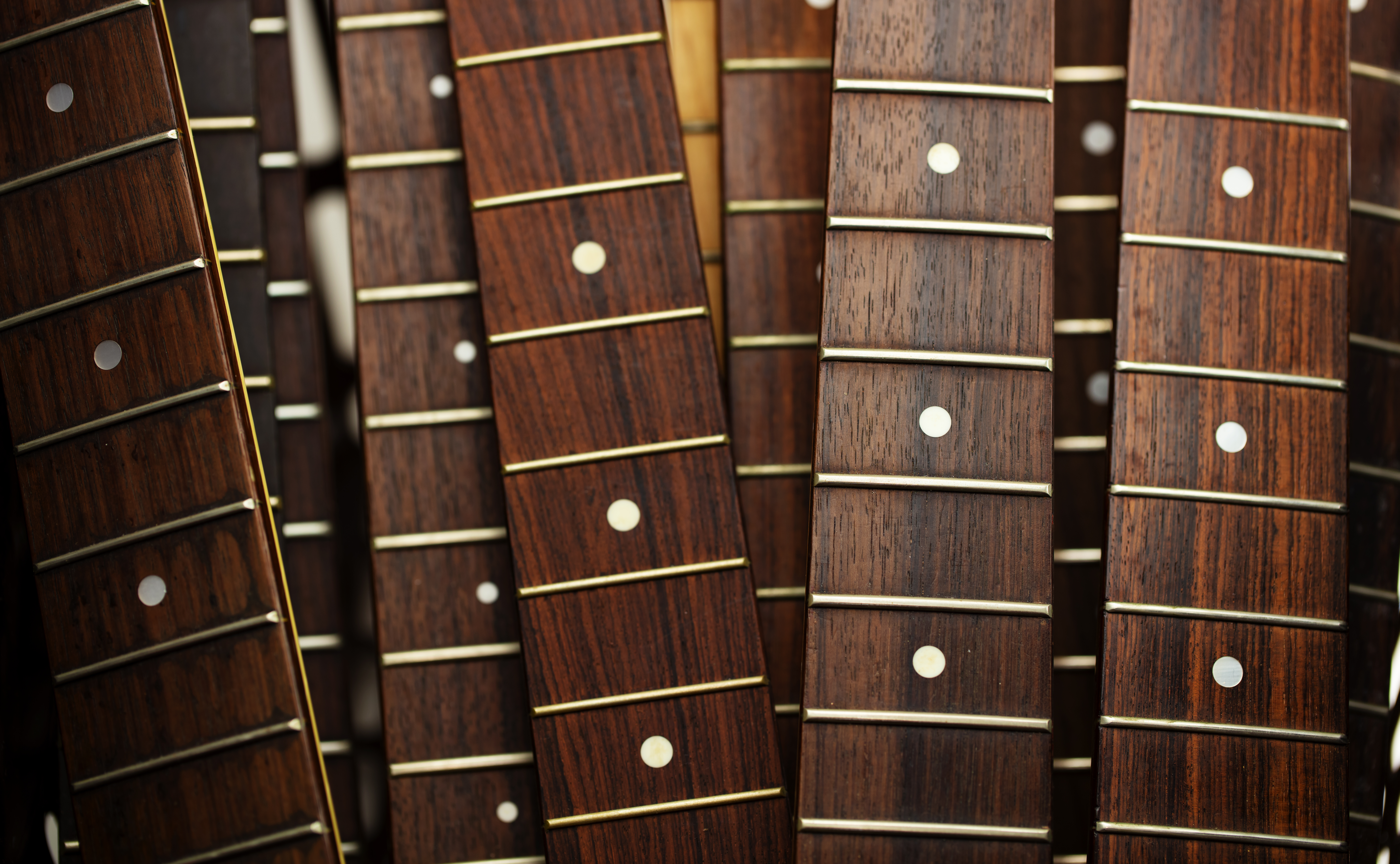 guitar fret or fingerboard